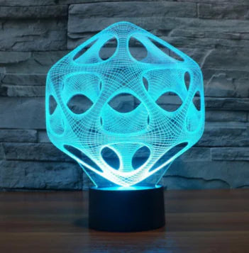 3D Creative LED Night Light USB for Romantic Gifts