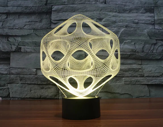 3D Creative LED Night Light USB for Romantic Gifts